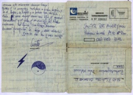 Recibió una carta de un soldado en 1982 y lo convirtió en arte