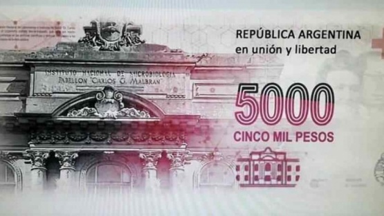 Proponen un nuevo billete de 5 mil pesos