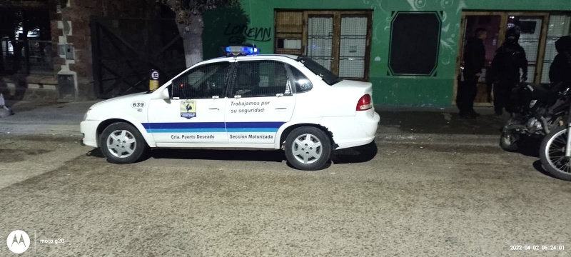 Operativo policial.