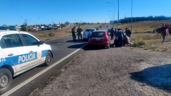 Atropellada en Trelew. 