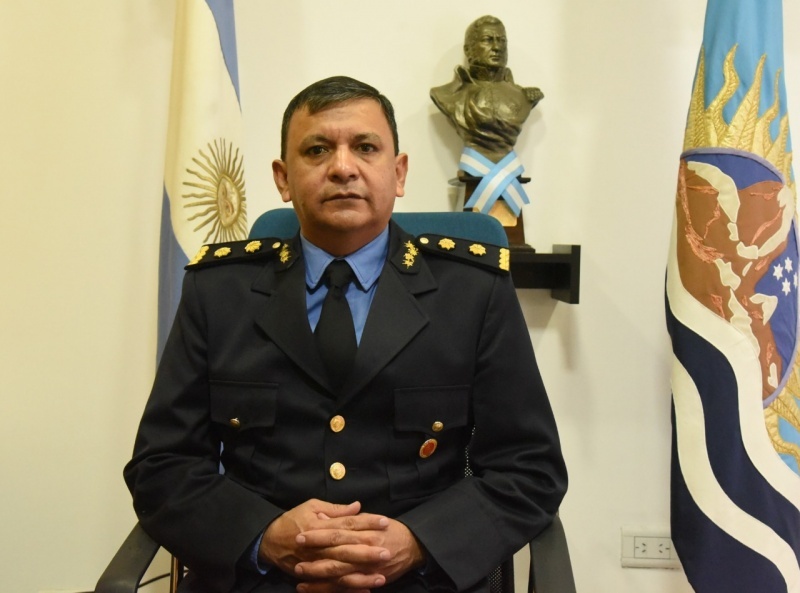 El Director General de la Regional Norte, Comisario Mayor Pablo Rodríguez