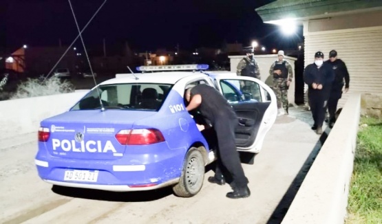 Fernández fue detenido en horas de la noche del martes.