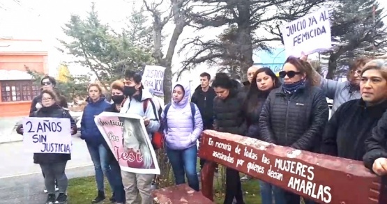 La familia, amigas y allegados se manifestaron el pasado viernes. 