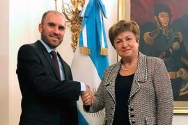 Martín Guzmán parte este lunes hacia Washington para reunirse con el FMI y Banco Mundial