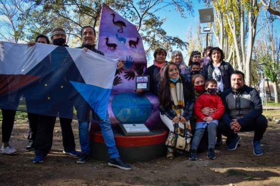 Se inauguró el monumento a los Derechos Humanos de los Pueblos Originarios