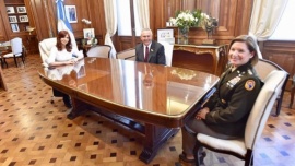 Cristina Fernández se reunió con la jefa del Comando Sur de Estados Unidos