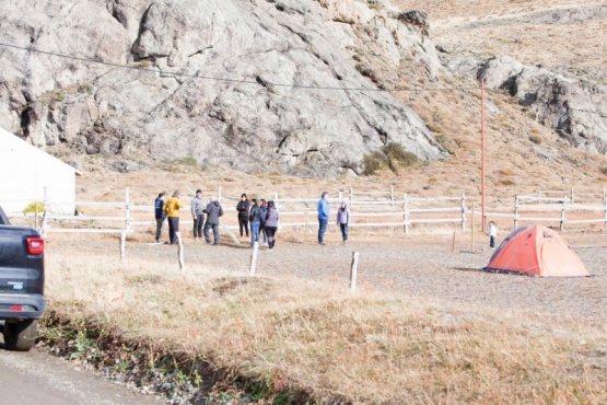 Toma en El Chaltén.