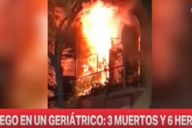 Tres muertos en el incendio de un geriátrico: "Se escuchaban gritos de ayuda", contó una vecina