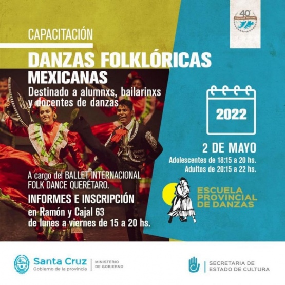 La Escuela Provincial de Danzas continúa con festejos por el Día Internacional de la Danza