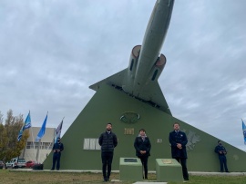 Acto por los 40 años del Bautismo de Fuego de la Fuerza Aérea Argentina en Malvinas