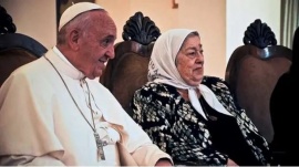 El papa Francisco envió carta a Hebe de Bonafini en el 45 aniversario de Madres de Plaza de Mayo