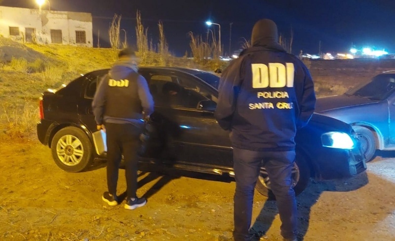 El auto fue recuperado por el personal de la DDI.