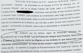 Una docente denunció abuso, pero para un Fiscal tocarle el seno a una mujer es violencia de género