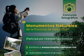Abren convocatoria para el Concurso Fotográfico "Monumentos Naturales de la Provincia de Santa Cruz"