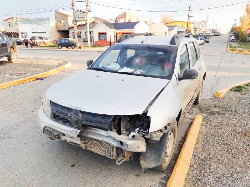 La Duster fue la más dañada. (Foto: C.G.)