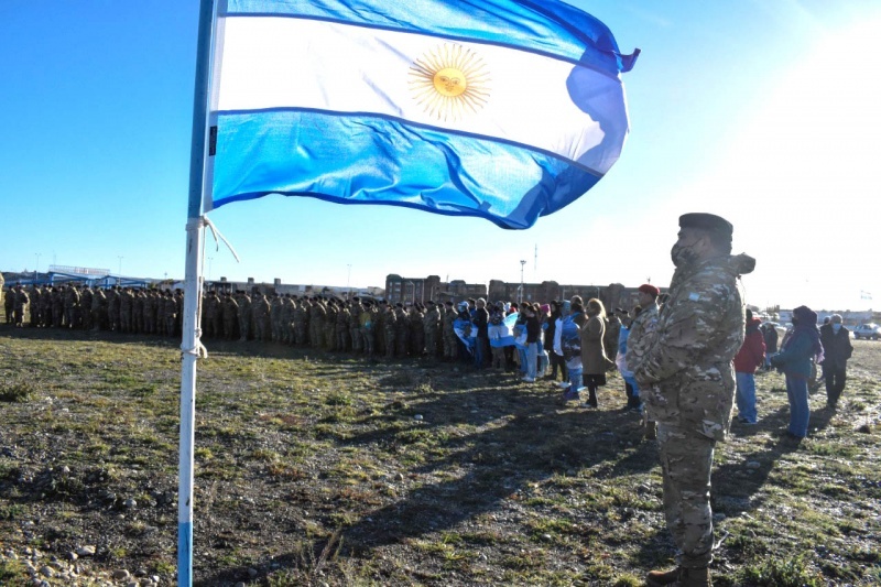 Participaron miembros del Ejército Argentino.