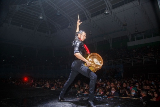 Malevo se presentó en el Boxing Club. 