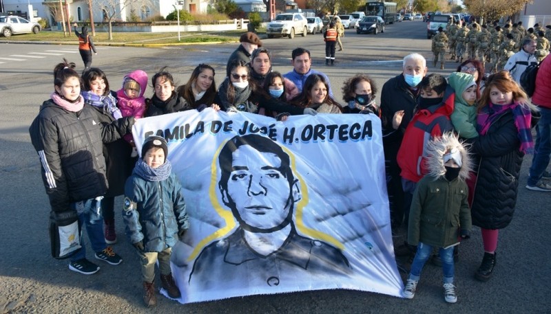 La familia de José Honorio Ortega en Río Gallegos (Fotos:C.Robledo)