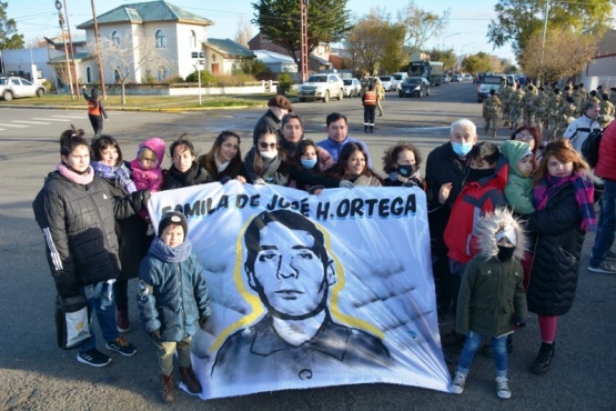 La familia de José Honorio Ortega en Río Gallegos (Fotos:C.Robledo)