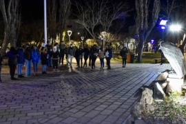 Estudiantes de Turismo realizaron un citytour nocturno por Rio Gallegos