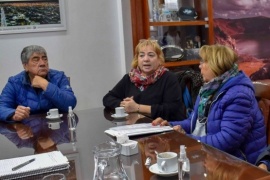 Pablo Grasso se reunió con la Comisión Directiva del Centro de Jubilados Municipales
