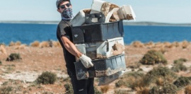 Yago Lange: “Me chocó empezar a navegar en lugares tan contaminados”