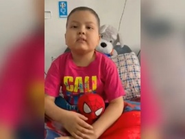 Niño con cáncer necesita 20 millones de pesos para tratarse