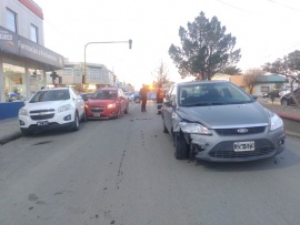 Continúan los incidentes: Una colisión protagonizada por cuatro vehículos en la Avenida San Martín