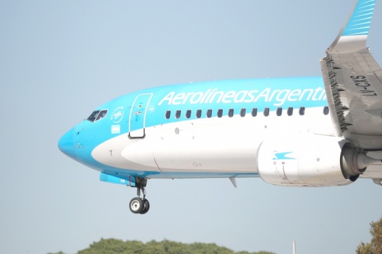 Aerolíneas Argentinas.