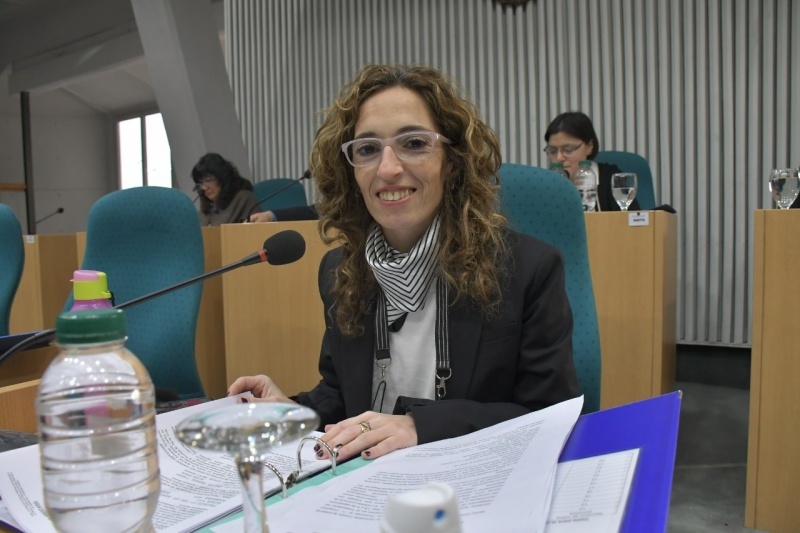 La diputada Rocío García 