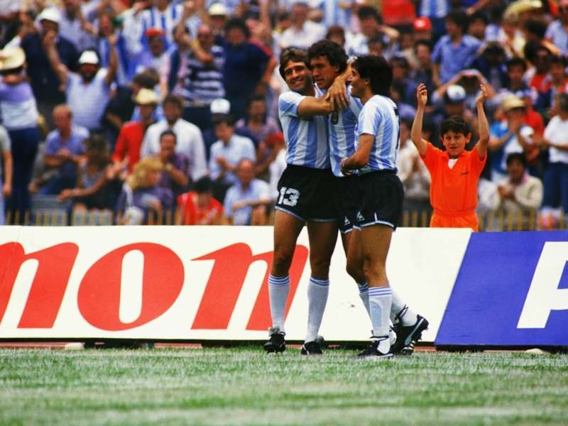El festejo de Argentina.