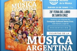 Las figuritas de la música argentina se presentarán hoy en la Feria del Libro