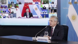 Alberto Fernández: "Aspiramos a ser miembros plenos de este grupo de naciones"