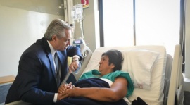 Alberto Fernández visitó a Milagro Sala: "Injusta detención"
