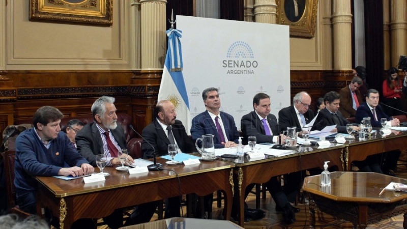 Gobernadores en el Senado.