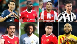 Las 19 estrellas del fútbol mundial que se convirtieron en agentes libres