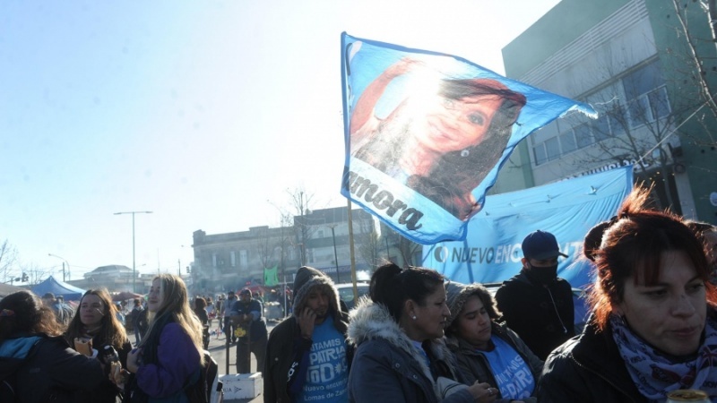 Acto encabezado por Cristina.