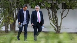 Alberto Fernández se reunió con Sergio Massa por el reemplazo de Martín Guzmán