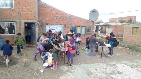 El trabajo de los merenderos de Río Gallegos