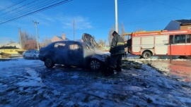 Se incendió un vehículo en Río Gallegos