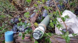 Encontraron armas, cohetes y granadas en la entrada a un camping de Ezeiza