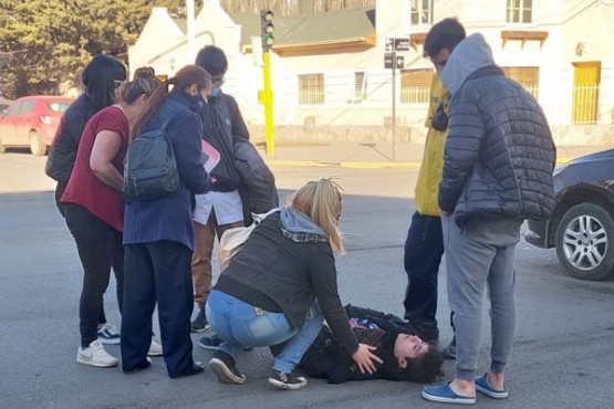 Una joven fue atropellada en el centro de Río Gallegos