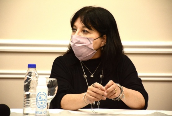 Presidenta del CPE, María Cecilia Velázquez