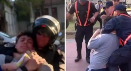 Represión a artistas en plaza: desplazaron a 25 policías de San Luis