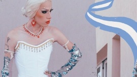 Una "Evita drag queen" interpretará el himno en la Casa de Tucumán