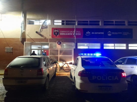 Provocaron principio de incendio en el gimnasio Verón