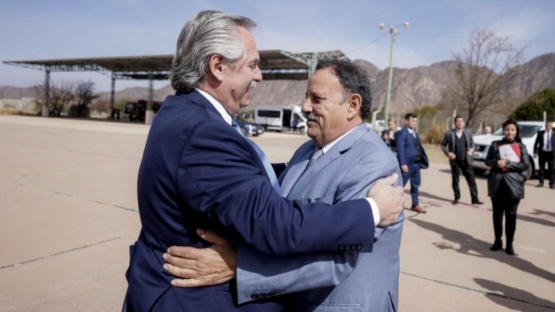 Alberto Fernández en La Rioja.