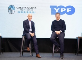 YPF financiará obras para Caleta Olivia