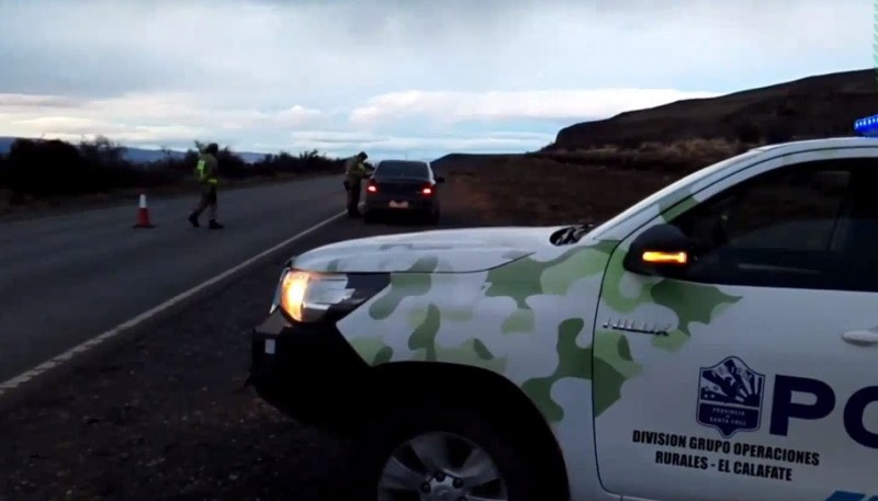 El D.O.R realizó controles preventivos en El Calafate 