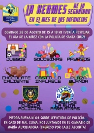 Llega la gran Kermes de la Seguridad para celebrar el Día de la Niñez en Río Gallegos